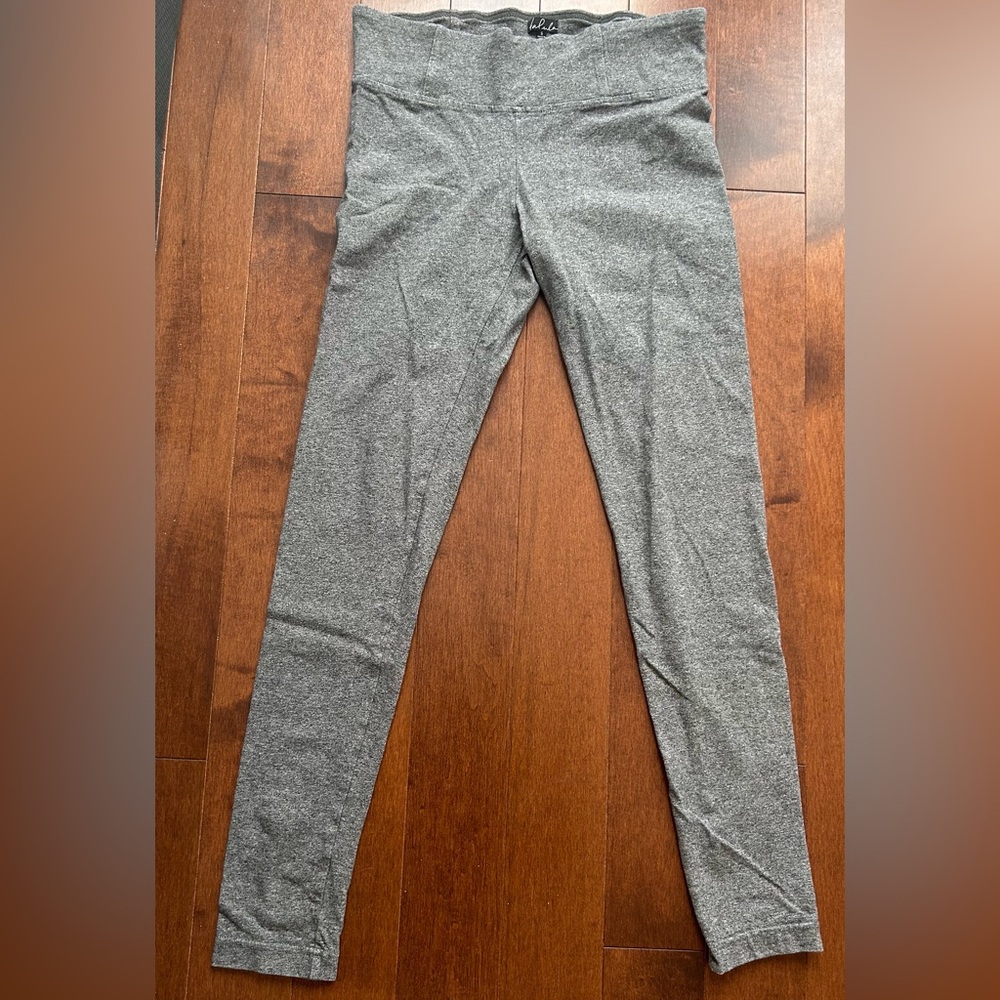 Talula Heathered Gray High Waisted Leggings